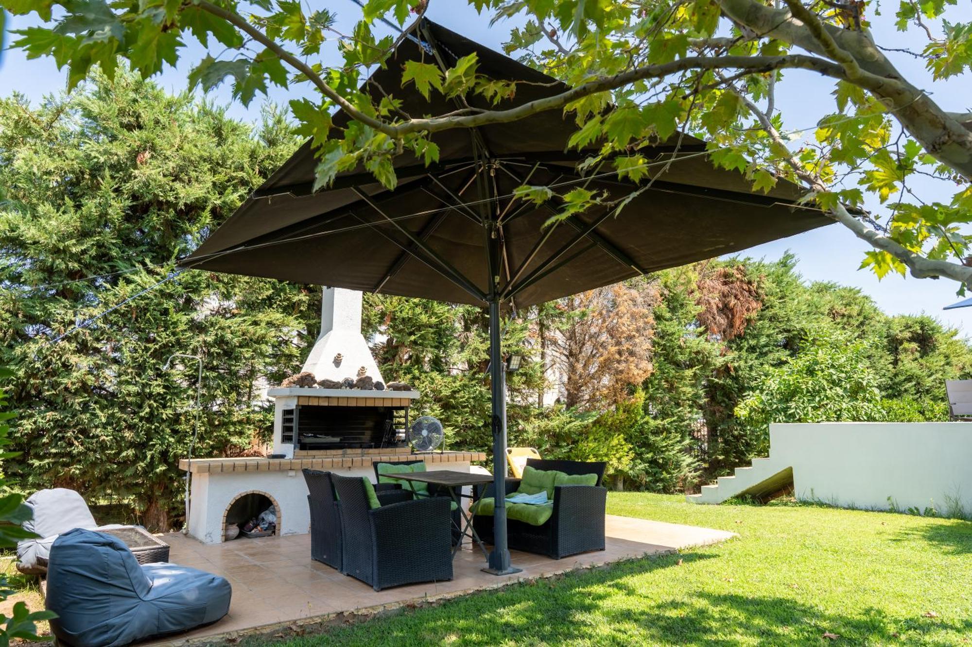 Beautiful Summer Villa In Chalkoutsi Khalkoutsion Buitenkant foto
