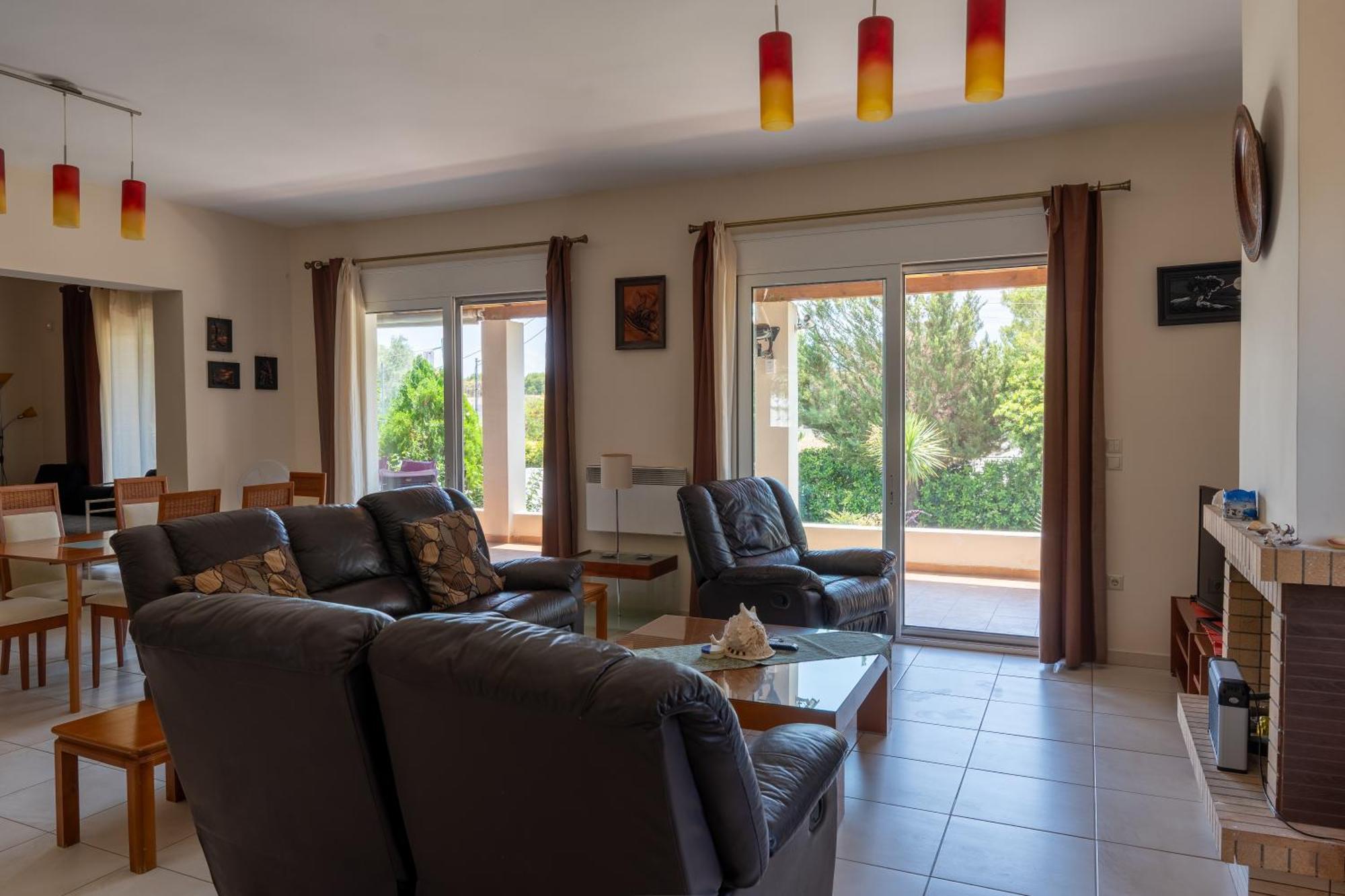 Beautiful Summer Villa In Chalkoutsi Khalkoutsion Buitenkant foto